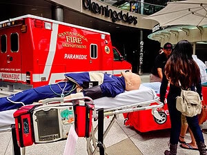 LVN vocational nursing students learning patient care skills during a vocational nursing program in California
