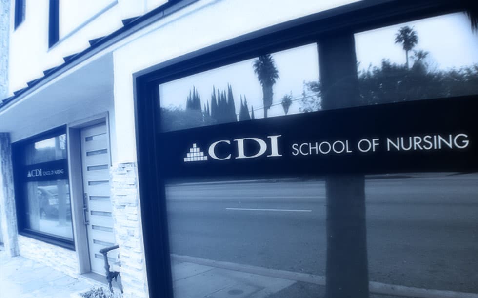 LVN School CDI Sign in front
